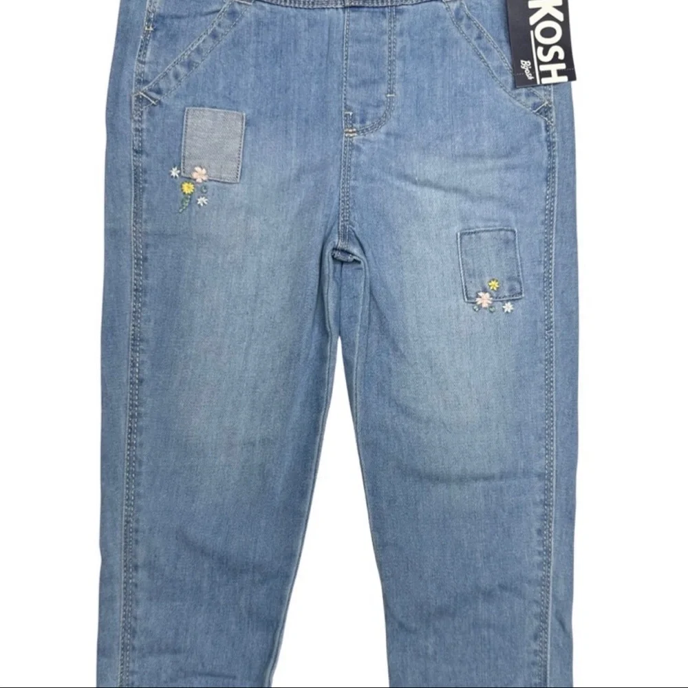 Oshkosh Patchwork Floral Overalls‎